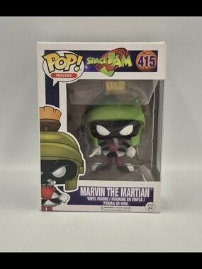Funko Pop! Movies Space Jam Marvin the Martian #415 - Green/Black/Red
